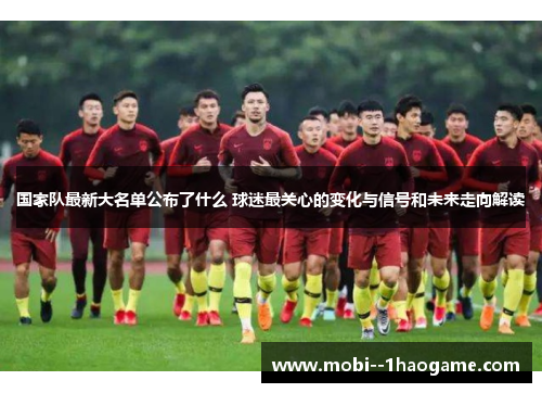 国家队最新大名单公布了什么 球迷最关心的变化与信号和未来走向解读